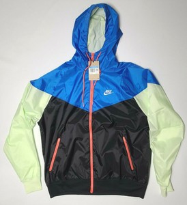 nike windrunner jacket red and black