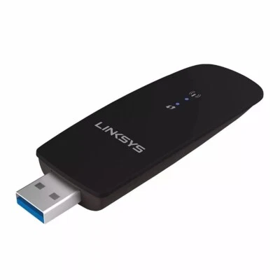 Brand NEW--Linksys WUSB6300 AC1200 Dual-Band USB-3.0 Wireless Adapter - Image 1 of 2