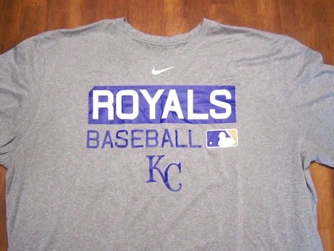 Kansas City Royals Nike DriFit Tee Shirt 2XL Cover