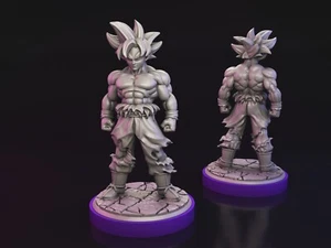 Son Goku miniature for tabletop, board games, dioramas... - Imagen 1 de 2