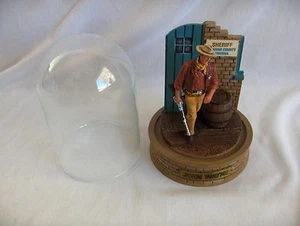 John Wayne Sheriff Graham County Arizona handbemalte Skulptur limitierte Auflage - Bild 1 von 5