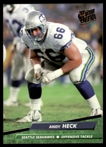 1992 Ultra Andy Heck Seattle Seahawks #376 - Picture 1 of 2