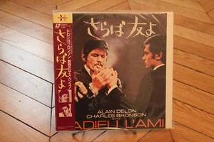 Adieu l Ami Laserdisc LD NTSC Japan Delon Bronson Herald Edition - Picture 1 of 1