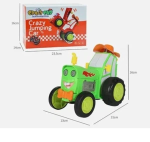 Remote Control Crazy Jumping Dancing Car Green Gift Toys for Kids - Picture 1 of 4