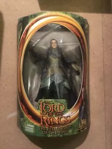 Lord of the Rings Fellowship of Ring Elrond w/ Elven Sword Action Figure Toy Biz - Picture 1 of 4