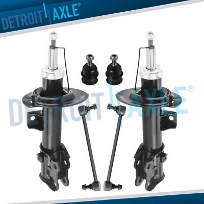 Front Bare Struts Assembly Sway Bar Links Ball Joints for Kia Forte Koup Forte5 - Image 1 of 4