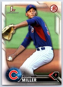 2016 Bowman Draft Tyson Miller Chicago Cubs #BD-58 - Picture 1 of 2