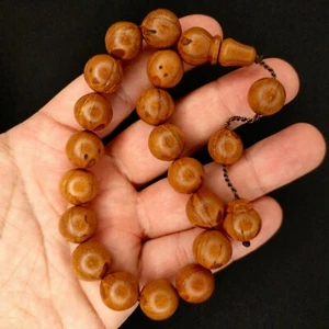 17 Juniper Worry Beads ANDIZ Efe Tesbih Maskot Turkish Komboloi Misbaha 035 - Picture 1 of 12