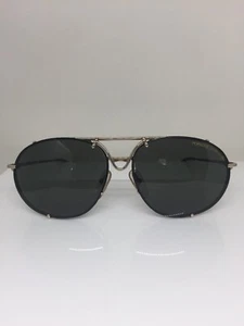 New Vintage Porsche Design Aviator Sunglasses Carrera M. 5648 C. 91 Black & Gold - Picture 1 of 12