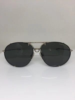 New Vintage Porsche Design Aviator Sunglasses Carrera M. 5648 C. 91 Black & Gold - Image 1 of 4