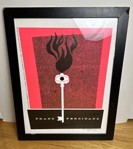 FRANZ FERDINAND poster concerto poster serigrafato firmato dall'artista - Foto 1 di 12