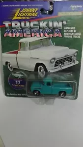 Johnny Lightning Truckin' America 1955 Chevy Cameo No 17 Limited Edition - Picture 1 of 2