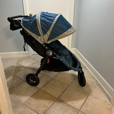 Baby Jogger City Mini GT Stroller Teal Blue - Image 1 of 4