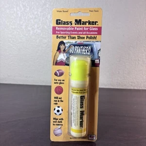 Vintage Water Based Non Toxic Glass Marker Fluorescent Yellow Mona Lisa Products - Picture 1 of 6