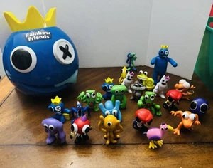 2023 Rainbowfriends Blue Ultimate Head Bundle/ Garden Of BanBan Included - Picture 1 of 5