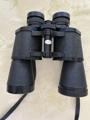 Binolux Binoculars 10 x 50 367ft.at 1000Yds. With Case, Lens Caps & Extra Strap - Image 1 of 4