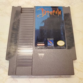 Bram Stokers Dracula NES Cart Nintendo Entertainment VTG Authentic Tested Game