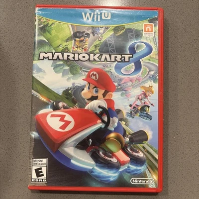 Mario Kart 8 Nintendo Wii U Video Game Complete CIB Tested Racing Family ESRB E - Image 1 of 3