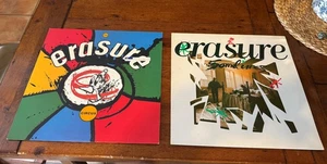 Erasure Bundle inc LP The Circus & 12" Single Sometimes - Picture 1 of 5