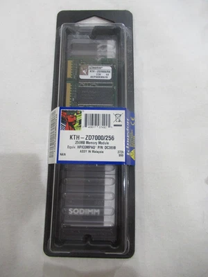 Kingston KTH-ZD7000/256 256 MB RAM Module (HP/Compaq P/N DC389B) New - Image 1 of 3