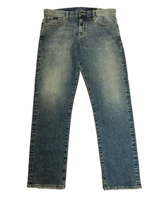 Armani Exchange A/X Herren Jeans 34 Blau J16 Straight Fit Stone Wash - Bild 1 von 6