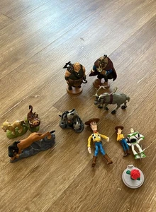 Konvolut Spielfiguren Shrek Mickey Mouse Helden Prinzessin Herr der Ringe Loc D - Bild 1 von 10