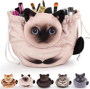 Trousse Trucchi Donna,Porta Trucchi Da Viaggio,Portatile Borsa Trucco,Beauty Bag - Foto 1 di 12