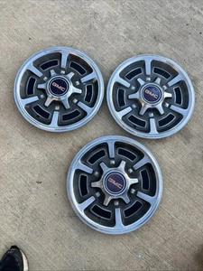 1977-88 GMC PICKUP TRUCK, VAN, SUBURBAN, JIMMY 15" WHEEL COVERS, HUBCAPS, (3) - Picture 1 of 4