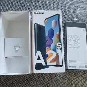 Samsung Galaxy A21s Smart Mobile Phone 32GB Dual Sim Android black - Afbeelding 1 van 5