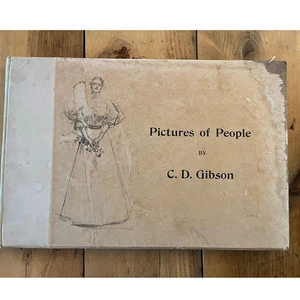 Vintage Pictures of People by C.D. Gibson.#75 of 500.SIGNED.limited edition 1896 - Picture 1 of 8