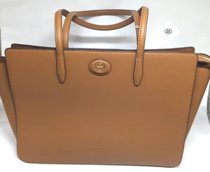 TORY BURCH ROBINSON BISTRO BRAUN KIESEL LEDER BEUTELTASCHE TASCHE NEU MIT ETIKETT Tigerauge/202 - Bild 1 von 10