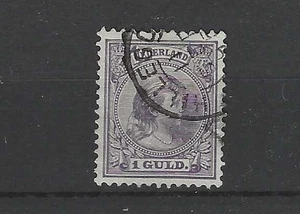 Nederland 44 Wilhelmina 1891   VFU/gebr  CV  100 € - Bild 1 von 2