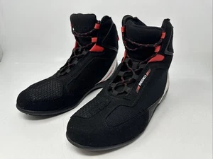 Motorcycle Black Riding Boots Sedici Sportiva Men Size 9 Euro 42 - Nice! - Bild 1 von 9