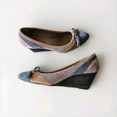 Tacones de cuña Audrey Brooke para mujer talla 9 medianos  Foto 1 de 4