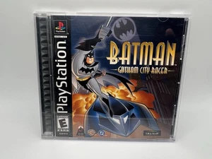 Batman: Gotham City Racer (PlayStation 1 PS1, 2001) Complete CIB With Reg Card - Picture 1 of 6