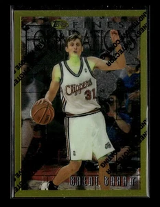 Brent Barry 1996-97 Finest #277 (con rivestimento - oro/raro) alcuni verdi - Foto 1 di 2