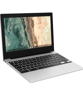 Samsung Galaxy Chromebook Go - 11.6inch, Celeron Processor 4GB RAM 64GB Silver - Afbeelding 1 van 7