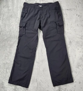 Abbigliamento Pantaloni Artistici Uomo 38 Nero Nylon Borseggiatore Anticargo Viaggio Outdoor - Foto 1 di 16