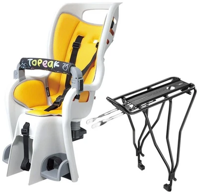 Asiento de bebé Topeak II asiento infantil con soporte trasero de disco: se adapta a 26", 27,5", 700C" MTX 2,0 Foto 1 de 4