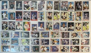 New York Yankees Baseball 63 Card Lot Topps Vintage Guidry Nettles Jackson John
