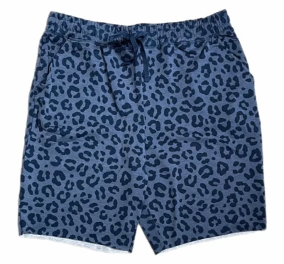 XL JAMIE French Terry SHORTS LuLaRoe ~ NAVY BLUE ANIMAL PRINT ~ Sizes 18-20 - Image 1 of 3