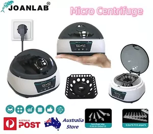JOANLAB Micro Centrifuge Machine Portable Benchtop Lab Serum Blood Seperator - Picture 1 of 17