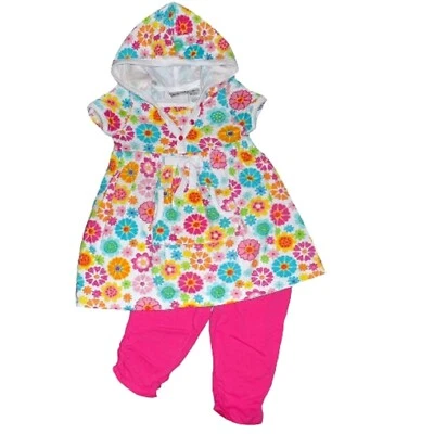 Savannah Infant and Toddler Girl's 2 Piece Hoodie and Leggings Set  NWT - Image 1 of 4