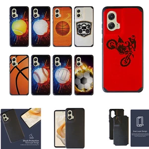 For [Moto EDGE 5G 2024][HYBRID ARMOR][Dual Two Piece Case] Sport Case - Picture 1 of 37