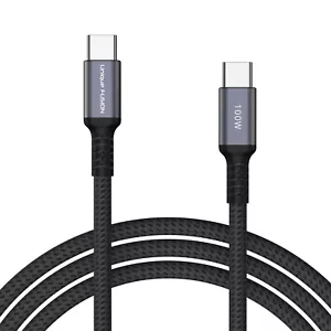 2m 100w super fast PD 5A Charging Cable USB C to Type C for Macbook ,Ipad,Iphone - Picture 1 of 8