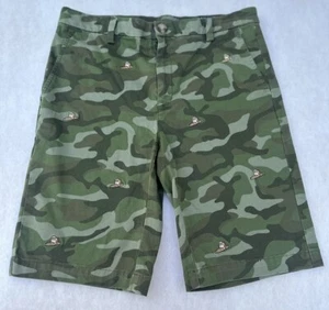 Vineyard Vines Shorts Camo Breaker Boys Size 16 Surfing Dogs - Picture 1 of 5