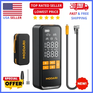 Portable Air Compressor Tire Inflator 160 PSI, 5X Faster,Cordless,Car,Truck,SUV - Picture 1 of 8
