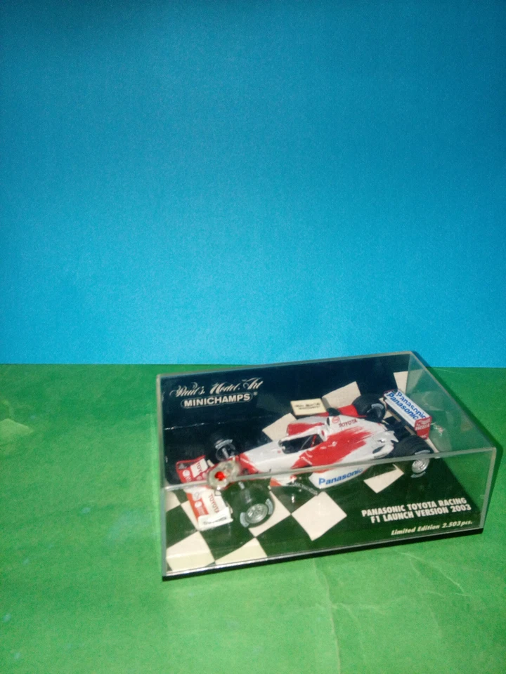 TOYOTA F.1 LAUNCH VERSION 2003 PANASONIC MINICHAMPS  1/43 in metallo  - Immagine 1 di 1
