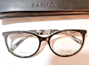 Neu Emozioni SAFILO Frau Rund BlK,EM4054 53-16 ITALIEN Brillen SALE!! - Bild 1 von 5