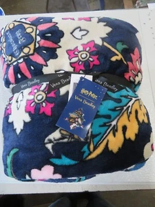 NWT Harry Potter Vera Bradley Throw Blanket Home To Hogwarts Limited Edition - Picture 1 of 3